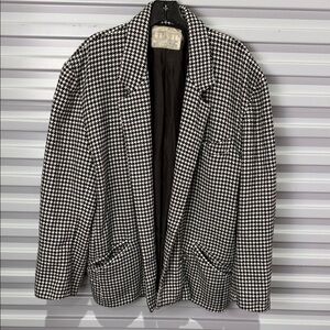 Savero made in Italy Classic Houndstooth Blazer XXL